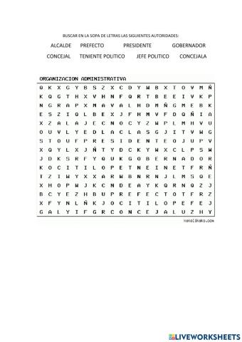 Organización Administrativa