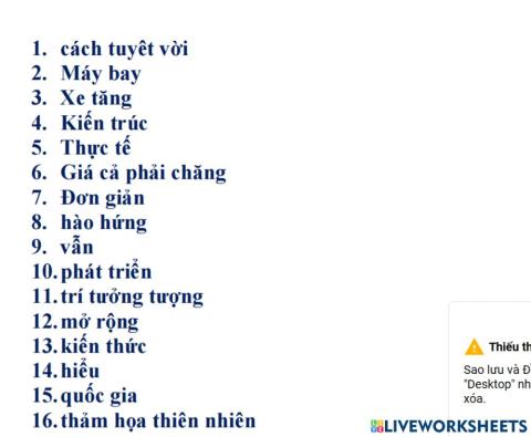 Unit 1-My hobbies- Part E- Writing