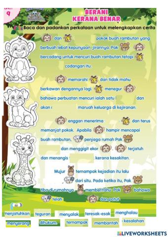 Moral Tahun 4 - Berani Kerana Benar