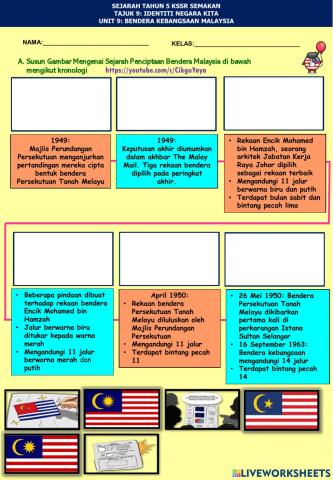 Sejarah bendera kebangsaan