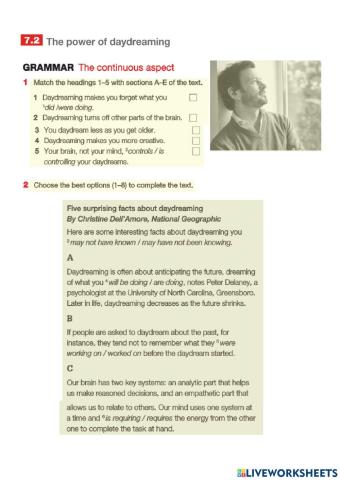 The Power of Daydreaming