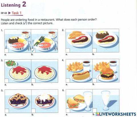 Tactics for listening - Developing Unit 5 Listening 2 Task 1