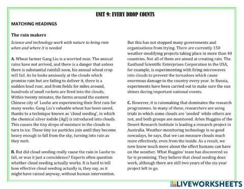 Complete IELTS 4-5 Unit 9 Reading WB