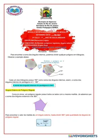 AULA 10-09-21 RL Profª Angela Maria