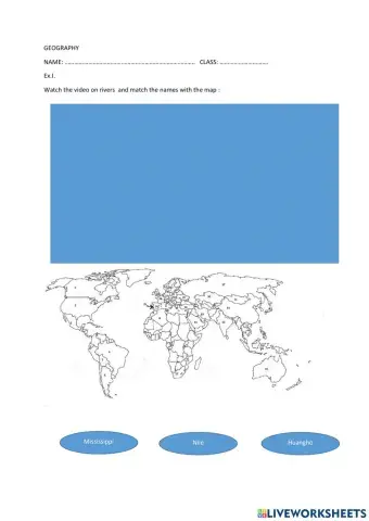 Geography - rivers