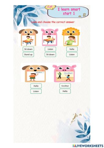 I learn smart start - welcome