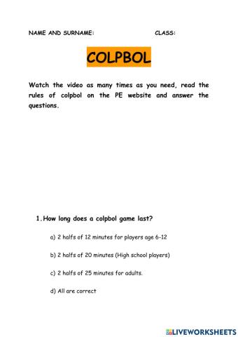 Colpbol