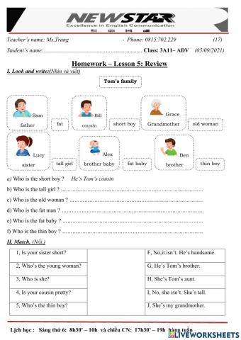 3A11-Lesson5-Review-10-09-2021