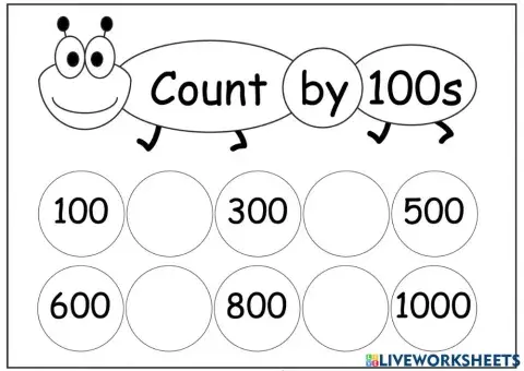 Counting in 100's