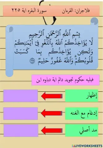 Surah Al-Baqarah Ayat 225