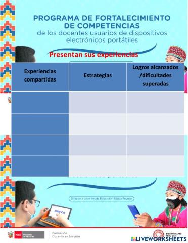 Presentan sus experiencias