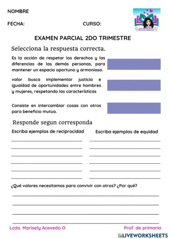 Convivencia, reciprocidad y equidad