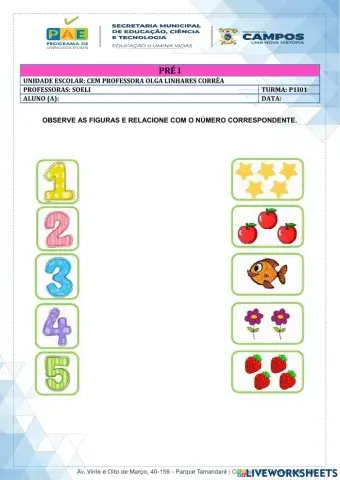 Educação Infantil - Números