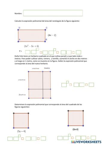 Multiplicación y división de polinomios