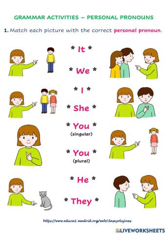 Personal Pronouns
