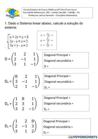 Sistema linear