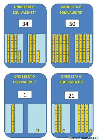 Onde está o equivalente?