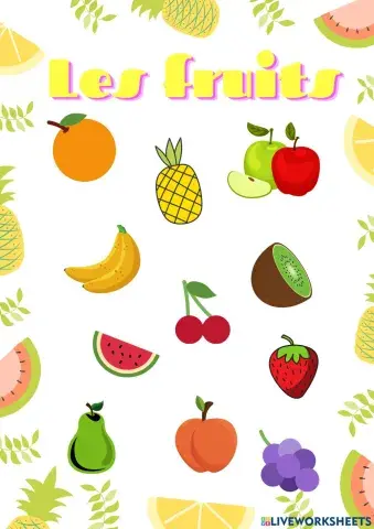 Les fruits
