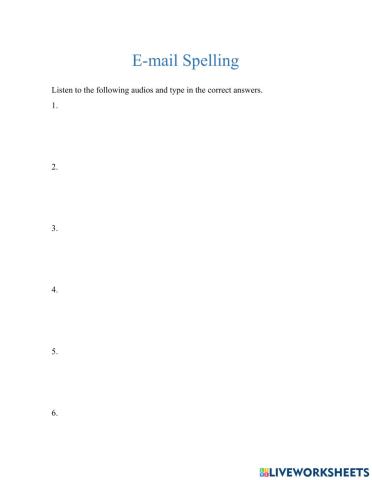 Email spelling 02