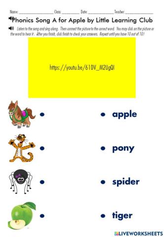 Meet the Letter P (0) - Phonics Song A for Apple by Little Learning Club