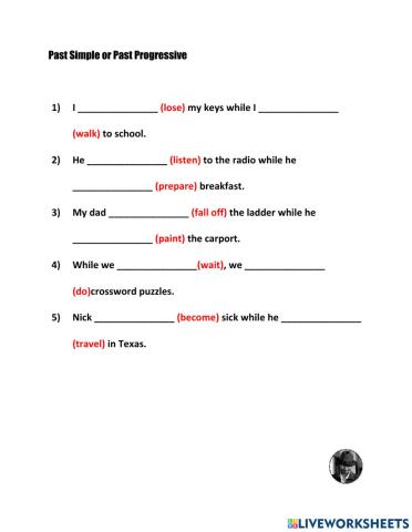 Past Simple or Past Progressive