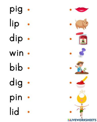 Phonics in id ig