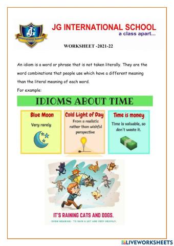 Idioms