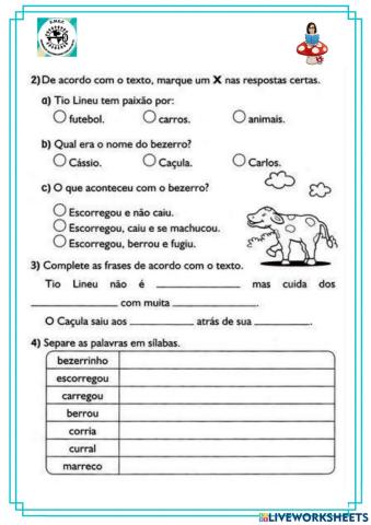 RR e compreensão de texto