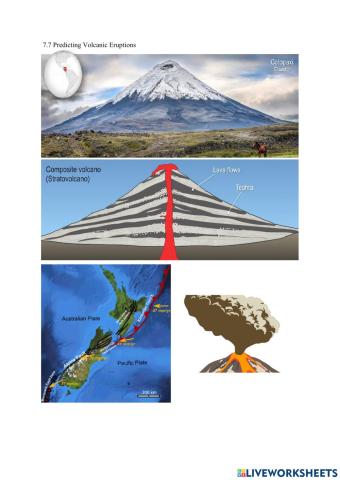 7.7 Predicting Volcanic Eruptions