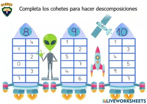 Descomposición de números