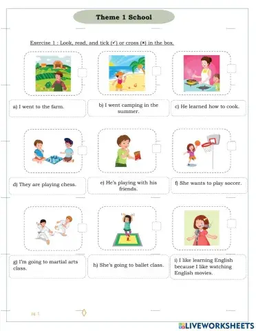 I learn smart start grade 5 theme 1