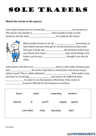 Sole strader