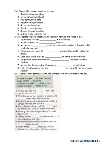 Prepare A2 unit 3 vocabulary