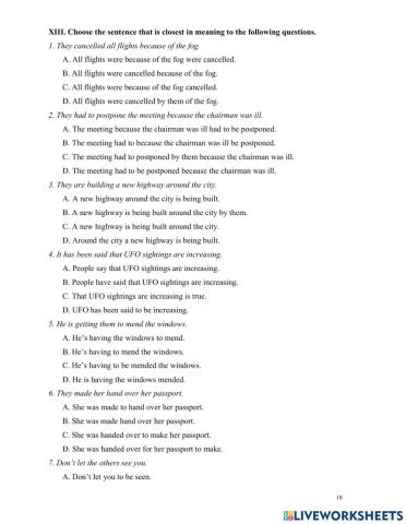 Passive voice mar 2020 5