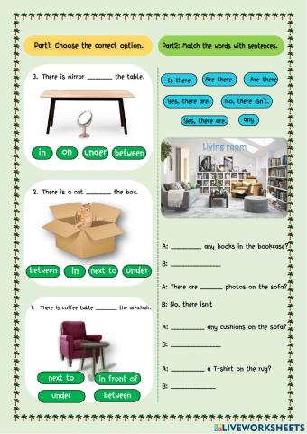 Preposition of place