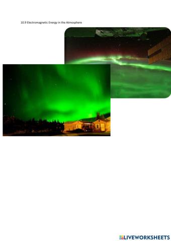10.9 Electromagnetic Energy in the Atmosphere