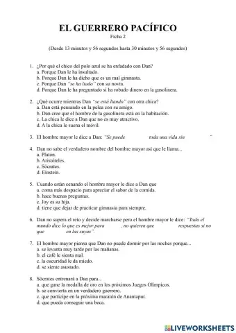 El guerrero pacífico 2