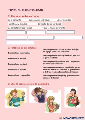 Tipos de personalidad