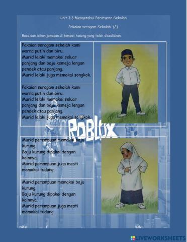 Baju Seragam Sekolah