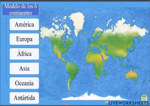Los seis continentes