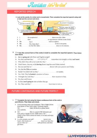 Review- 1st partial - English V