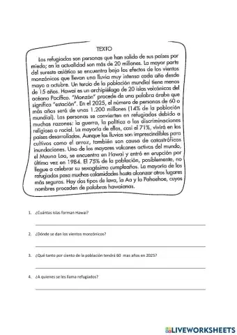 Razonamiento y Comprension