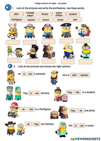 Trabajo practico occupations