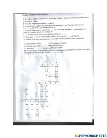 Japão: conhecimentos gerais