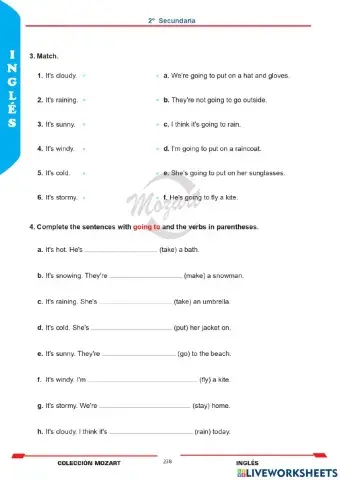 Unidad 7 - inglés 2°