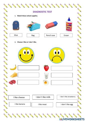 I like and I don-t like