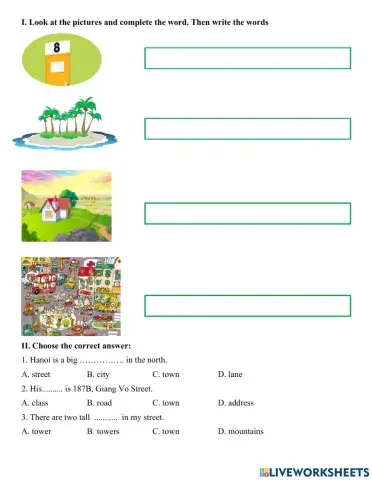 Unit 1 - Lesson 2: What's the city like?