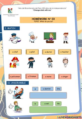 Jobs and occupations