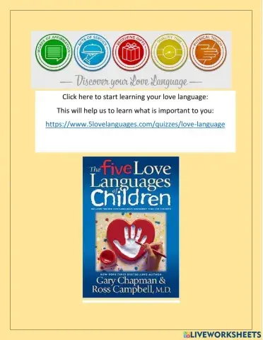 5 Love Languages Quiz