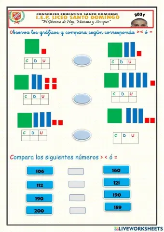 Comparación de números